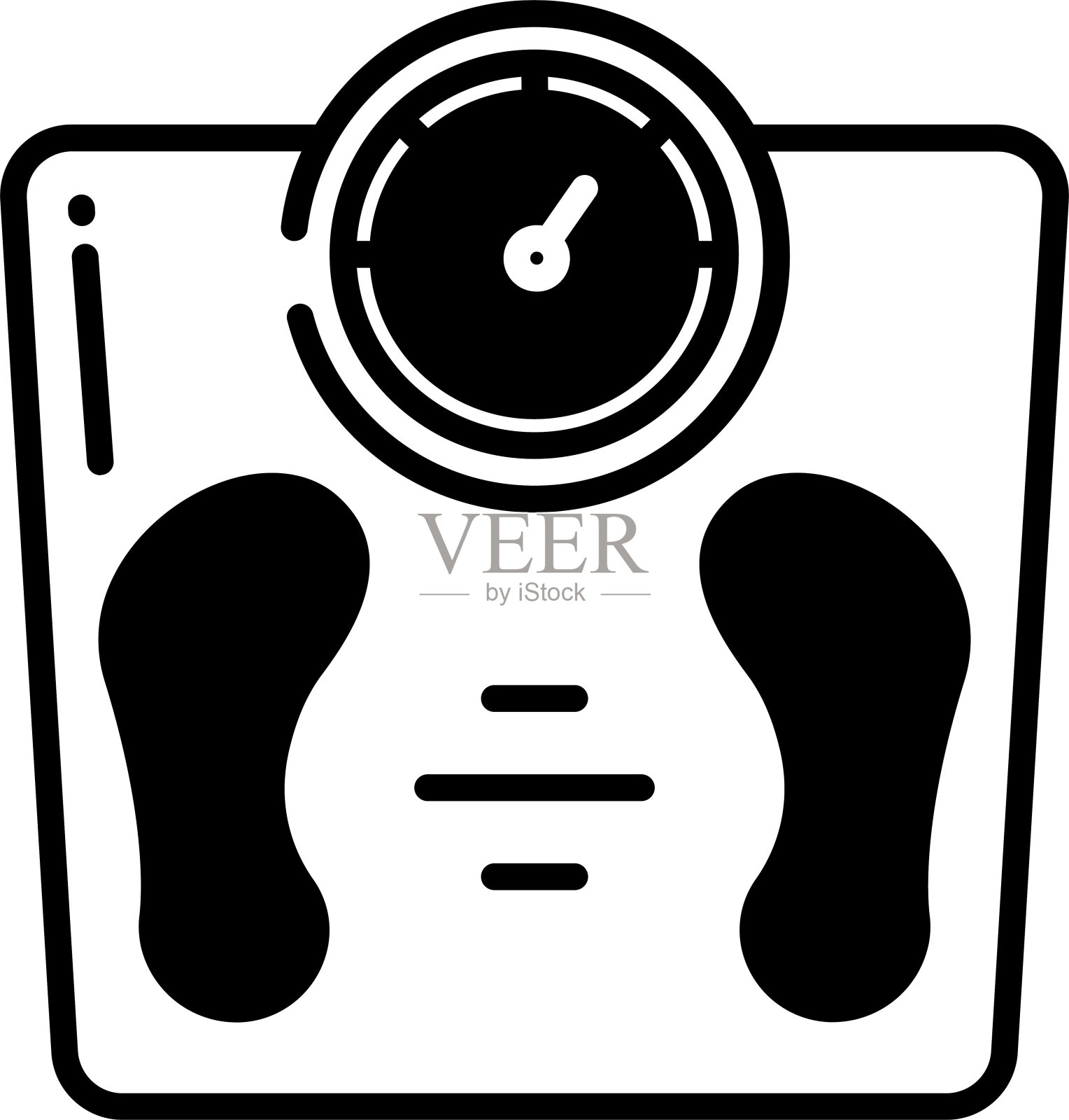 比例字形和线矢量插图插画图片素材