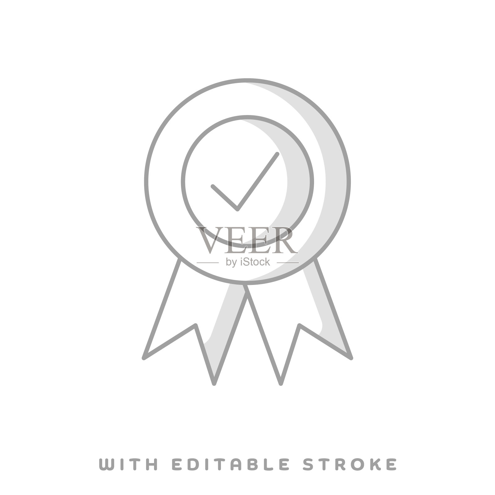 参与者合作伙伴概念线图标与阴影和可编辑的笔画。插画图片素材