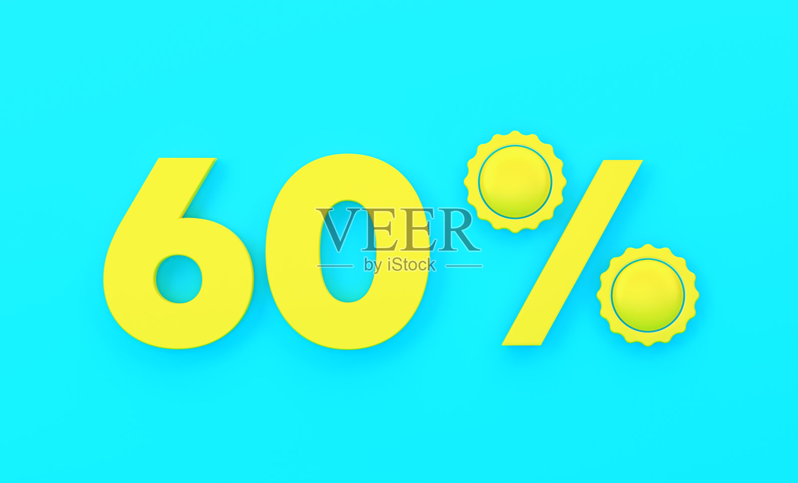 夏季促销概念六折照片摄影图片