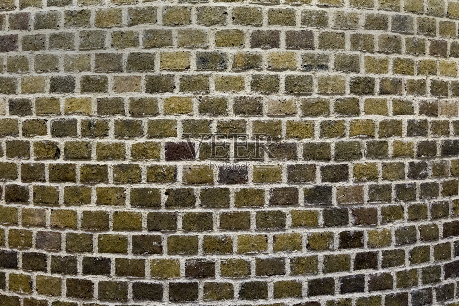 弧形砖墙照片摄影图片