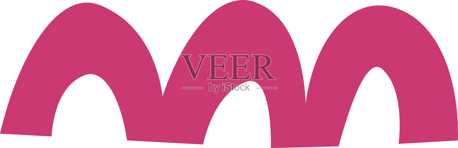 元素手绘森林丛林热带幼稚插画图片素材