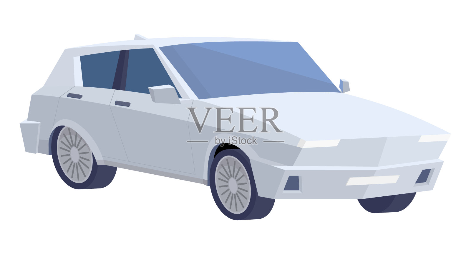 电动汽车插画图片素材