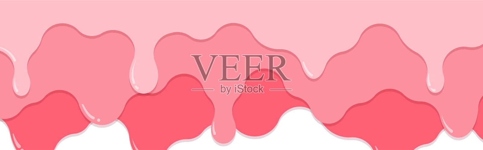 彩色背景插图滴水插画图片素材