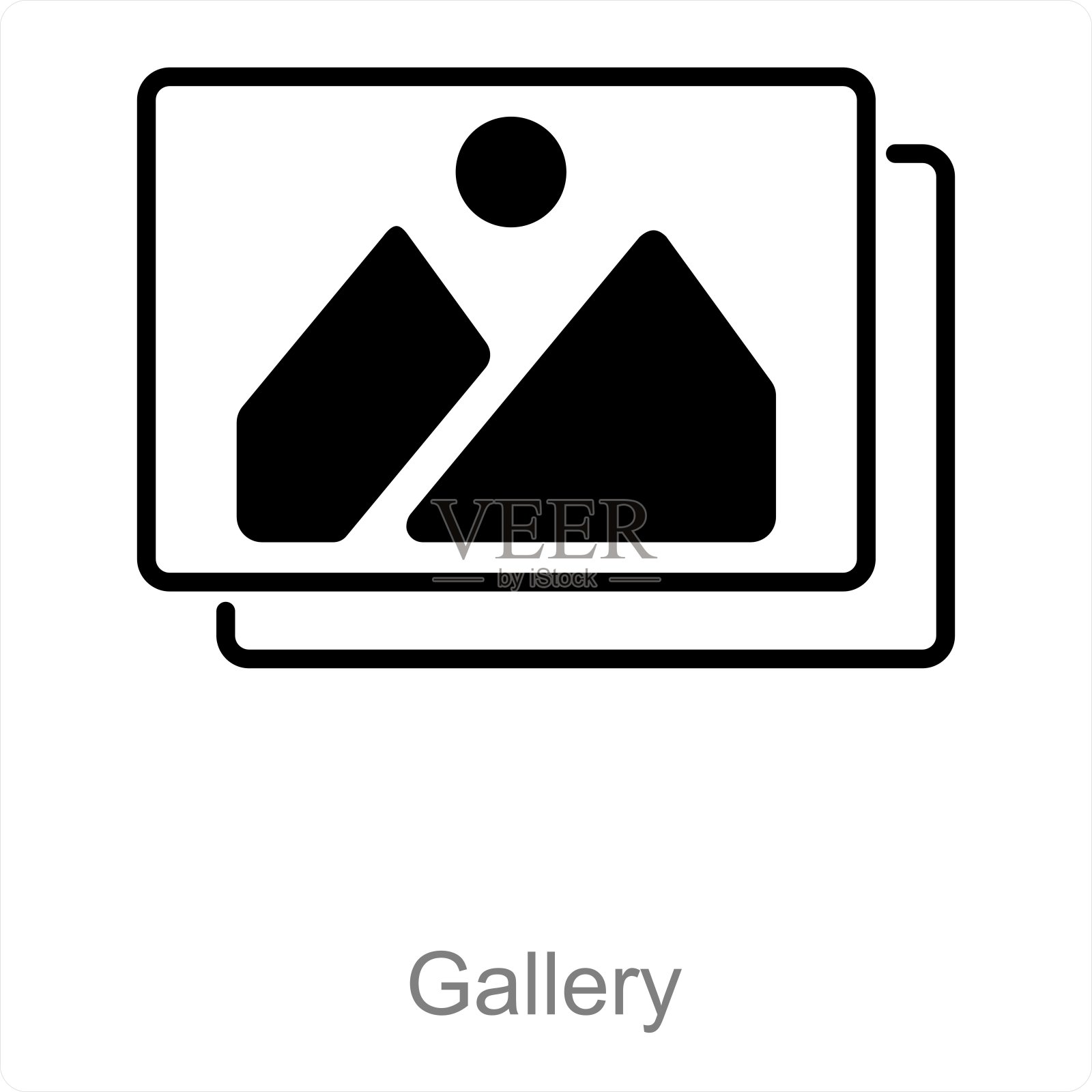 画廊插画图片素材