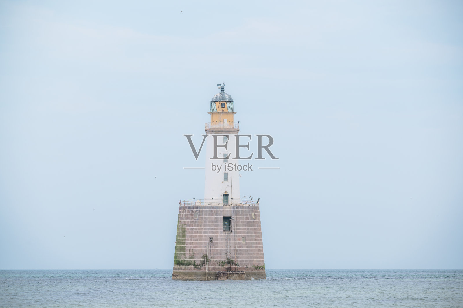 美丽的拉特雷头灯塔，苏格兰高地，苏格兰。旅游地标。海景照片摄影图片