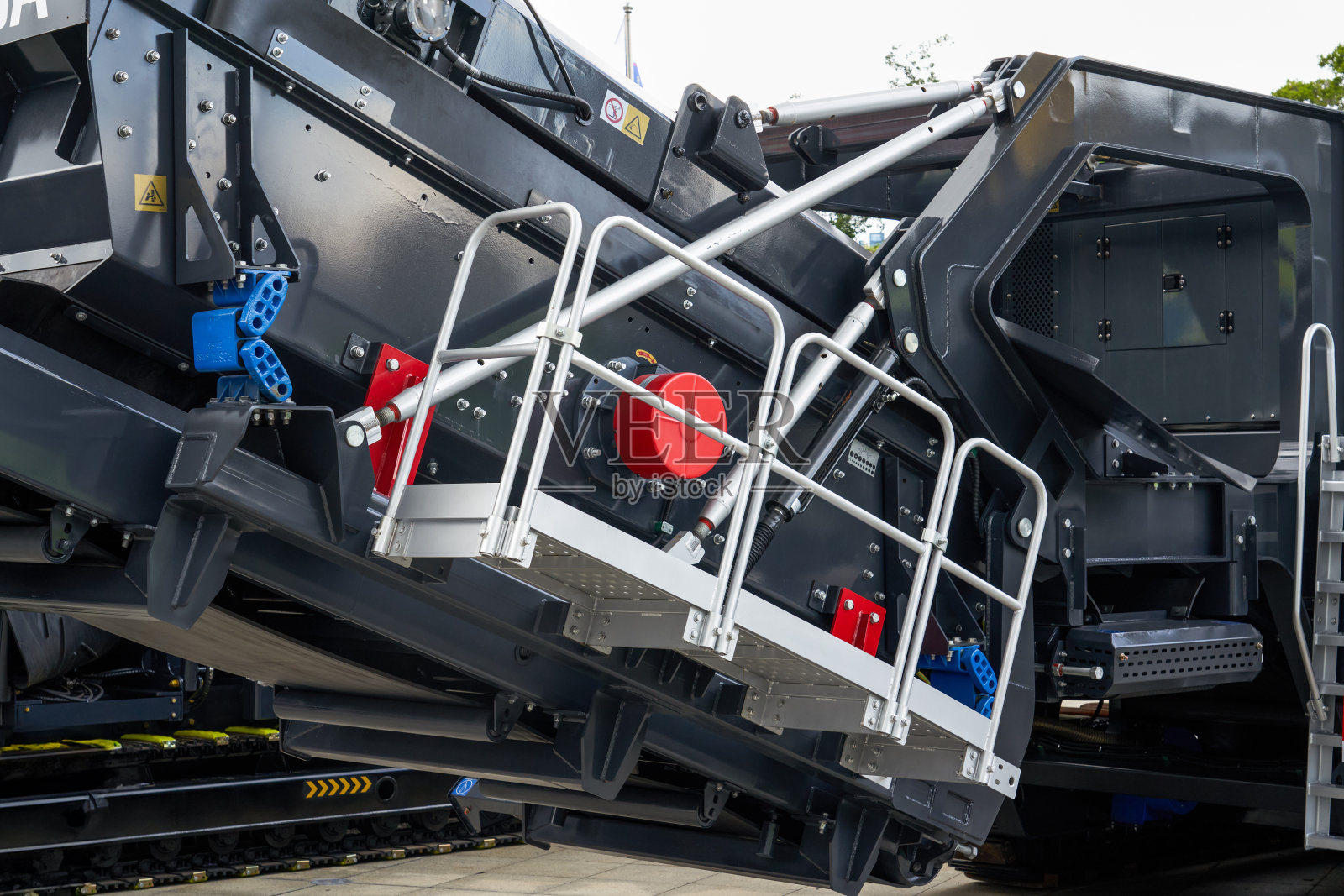 一些大型工程机械设备的特写照片摄影图片