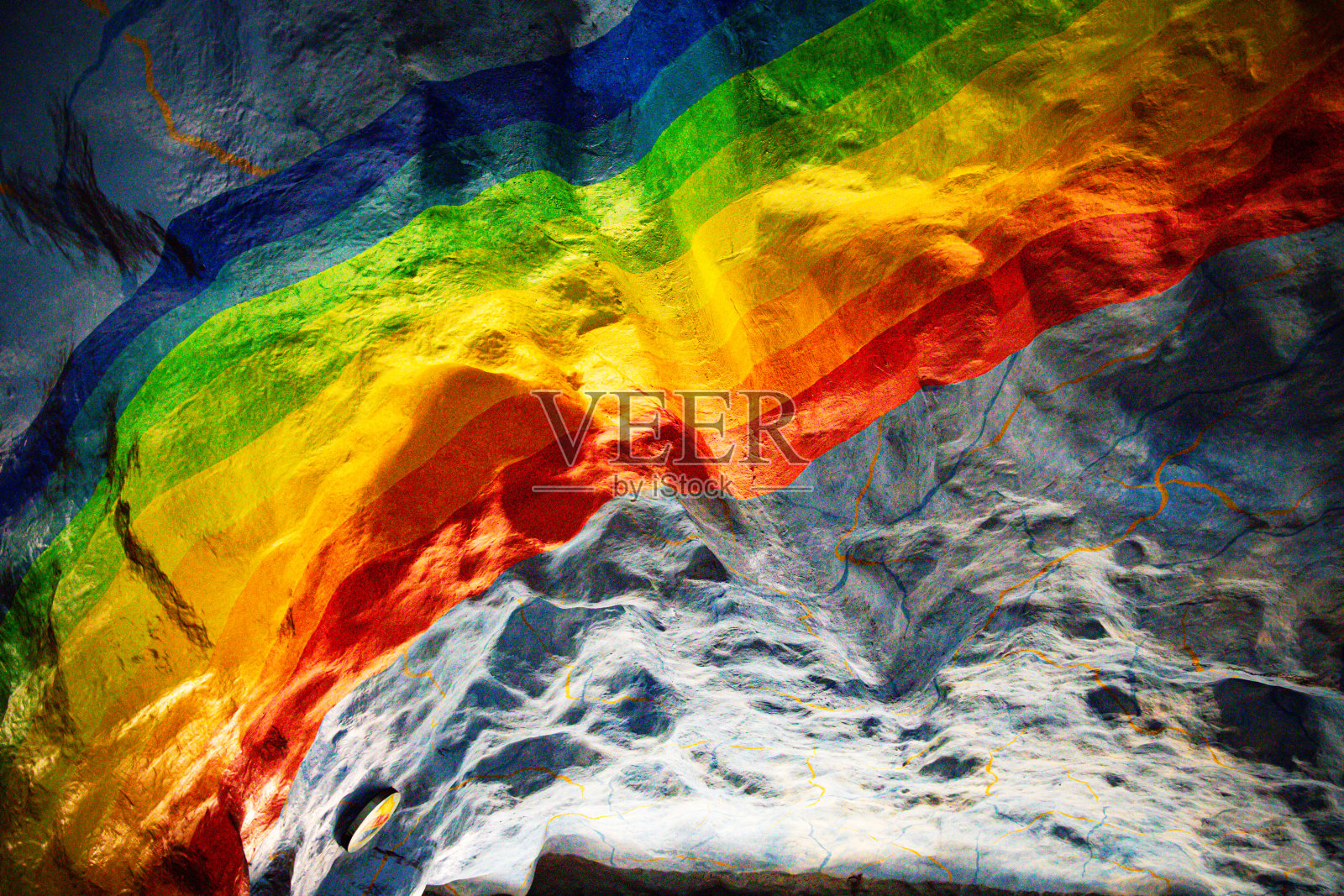 彩虹照片摄影图片