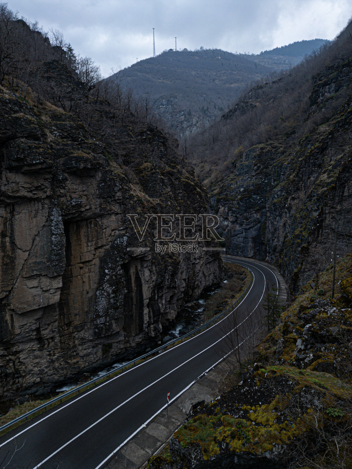 峡谷路照片摄影图片