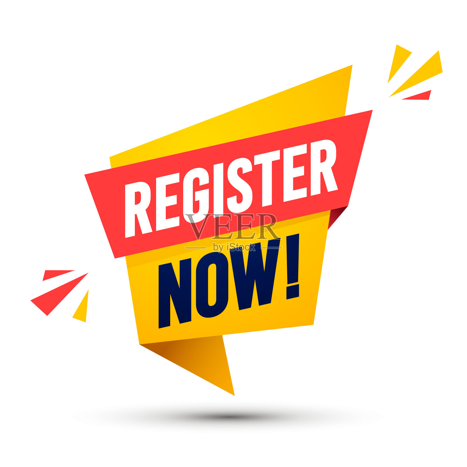 动态标签与文本寄存器现在插画图片素材