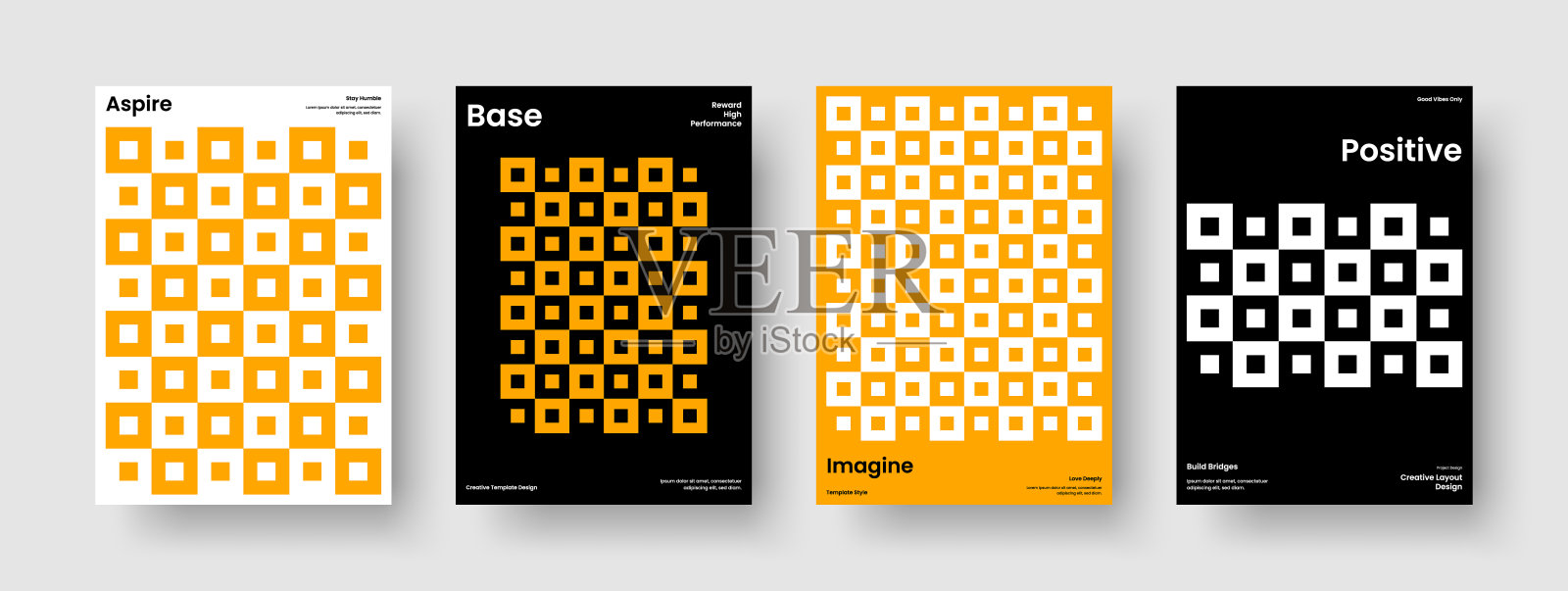 创意宣传册布局。现代横幅设计。摘要传单模板。海报。书的封面。业务演示。报告。背景。投资组合。传单。品牌的身份。目录。日报》。小册子插画图片素材