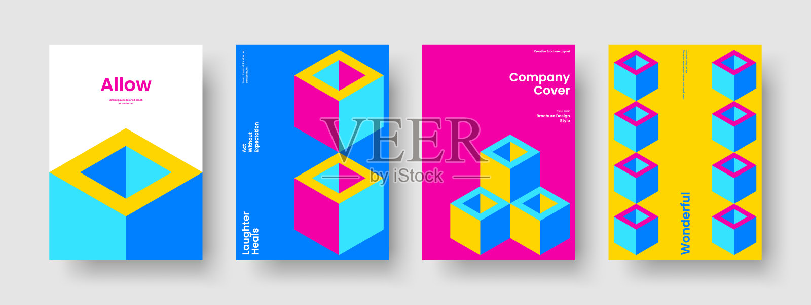 几何海报模板。现代横幅布局。抽象业务演示设计。书的封面。传单。报告。手册。背景。广告。笔记本。日报》。小册子。通讯插画图片素材