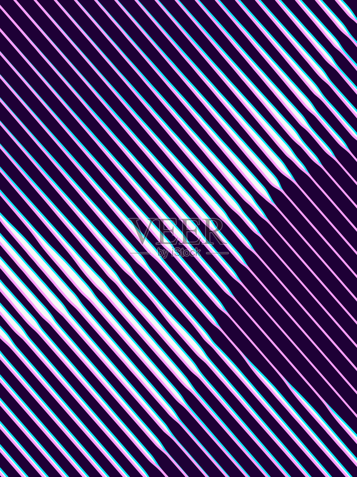 背景与对角线和几何形状和故障技术插画图片素材