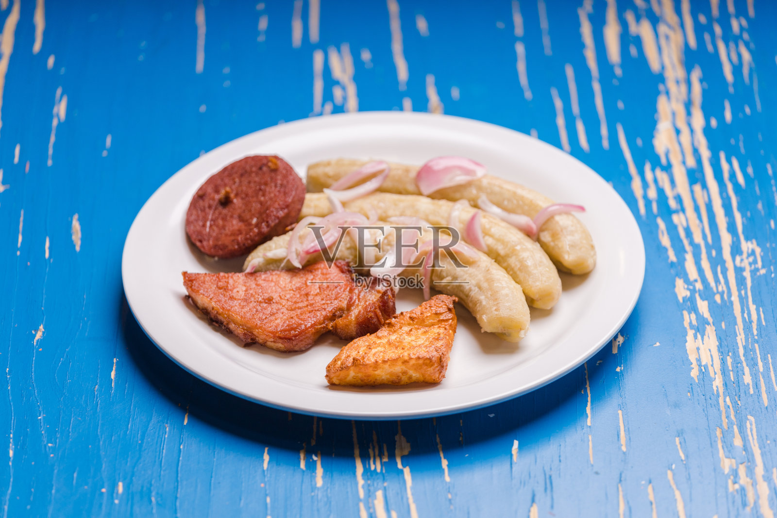 多明尼加早餐照片摄影图片