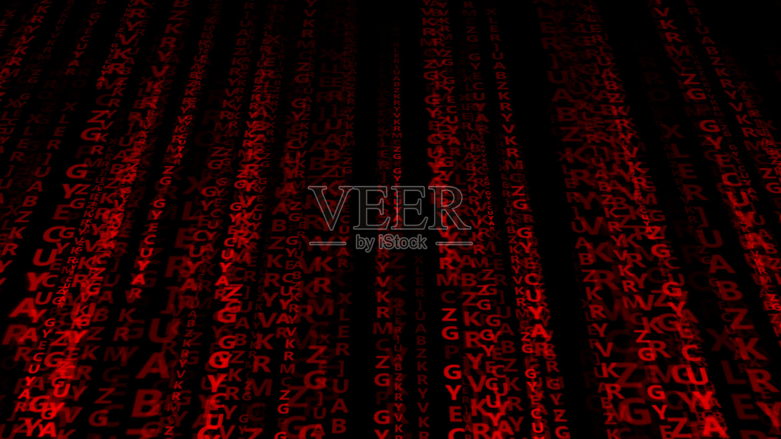 黑底红字。互联网上的信息流。照片摄影图片