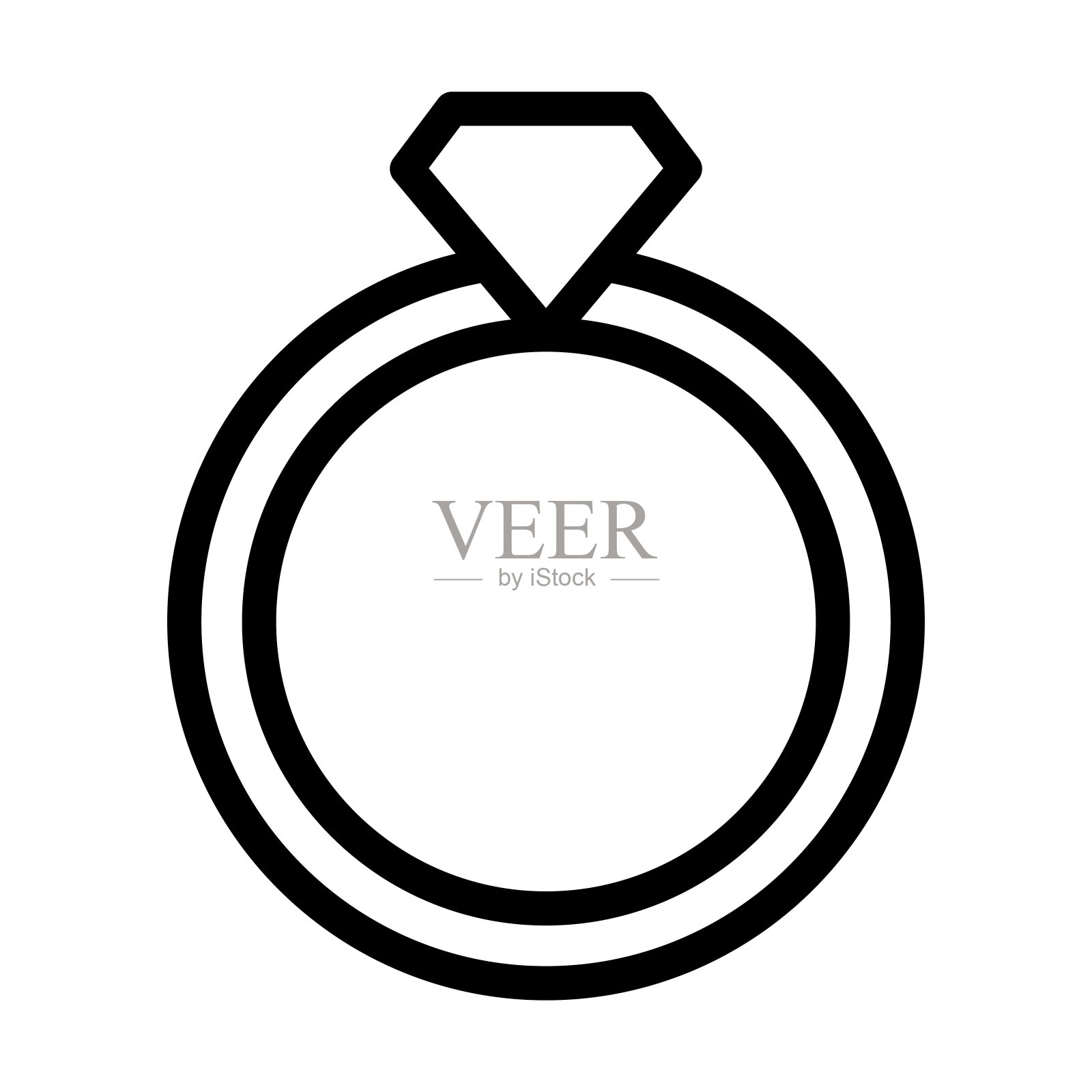 环形矢量图标设计插图插画图片素材