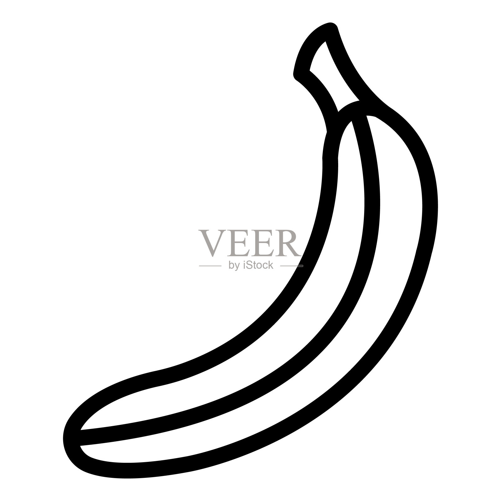 香蕉矢量图标设计插图插画图片素材