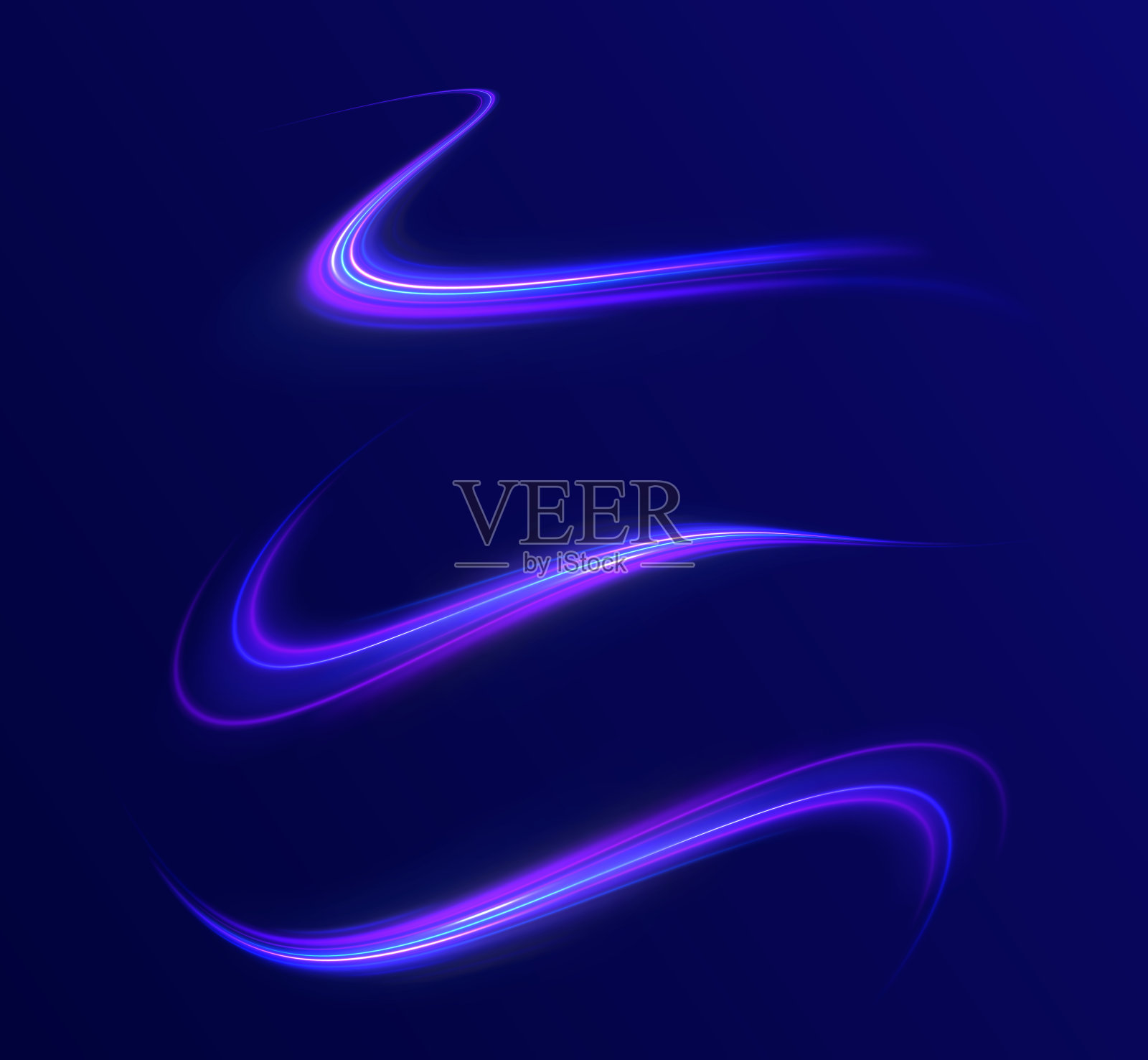 6 _neon线插画图片素材