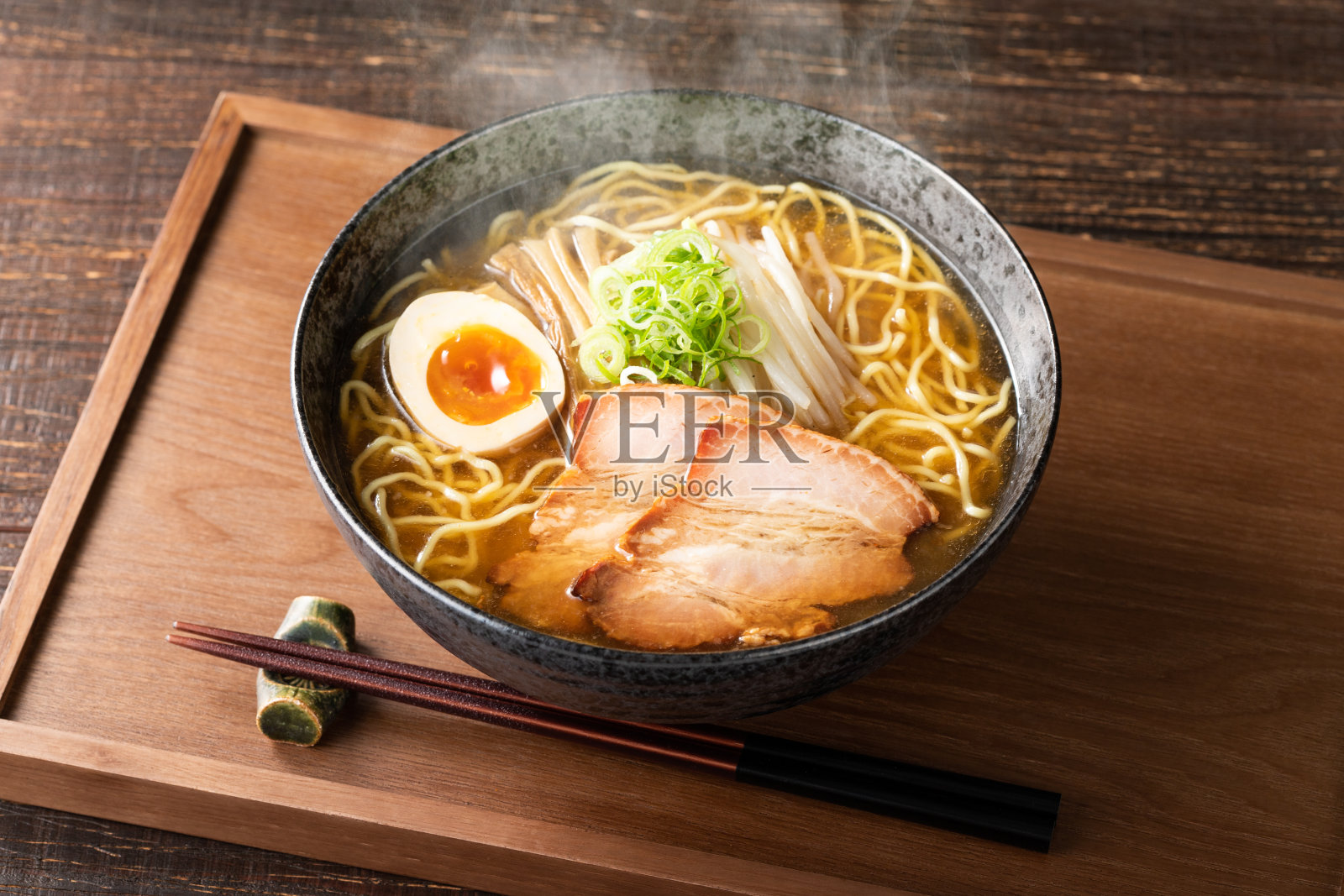 酱油拉面照片摄影图片