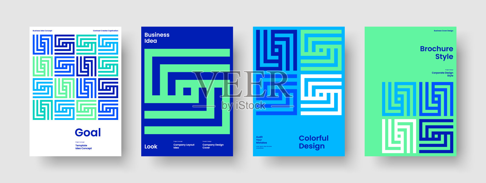 几何横幅设计。隔离传单模板。现代背景布局。业务演示。手册。报告。海报。书的封面。传单。杂志。目录。日报》。投资组合。通讯插画图片素材