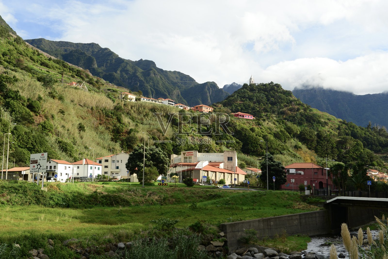 圣文森特，马德拉，葡萄牙。照片摄影图片