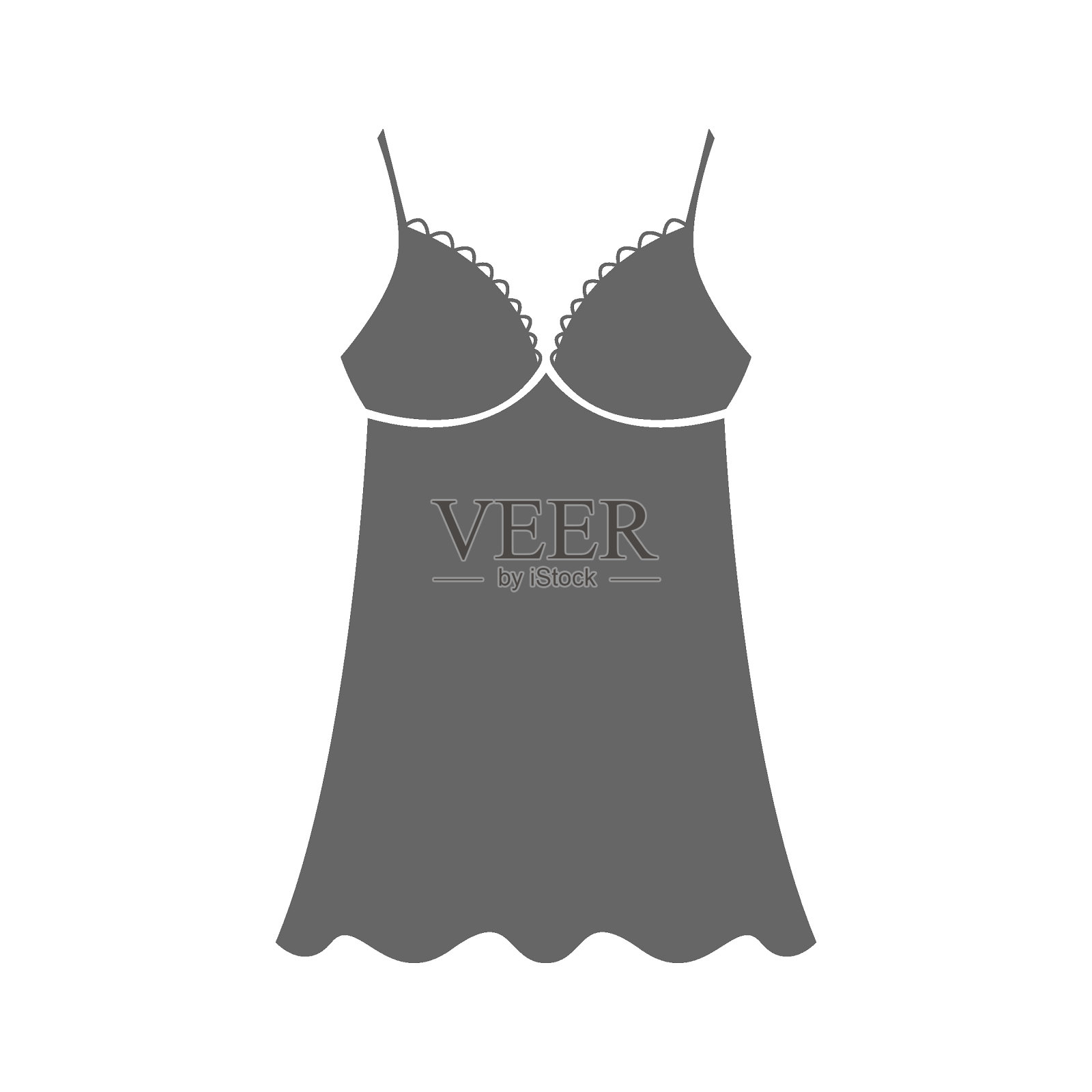 性感女性内衣图标插画图片素材