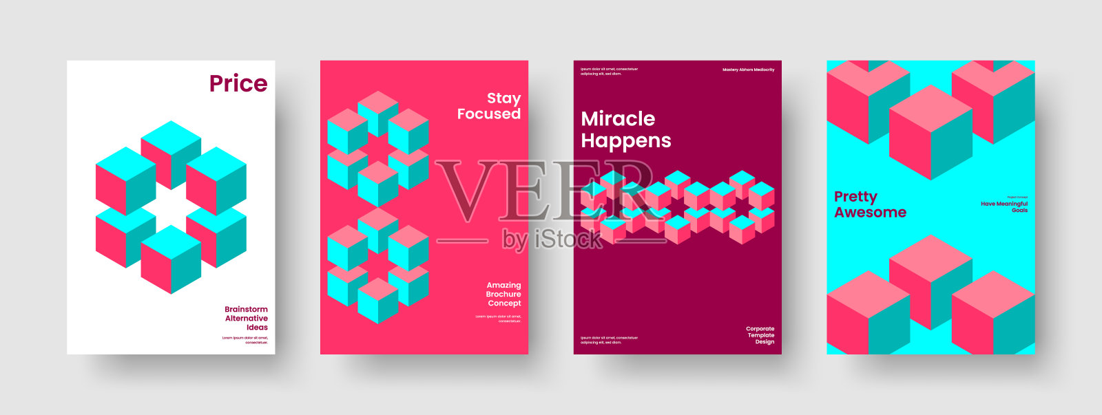 创意海报布局。隔离背景模板。现代飞机设计。书的封面。业务演示。横幅。手册。报告。投资组合。笔记本。杂志。广告。传单。杂志插画图片素材