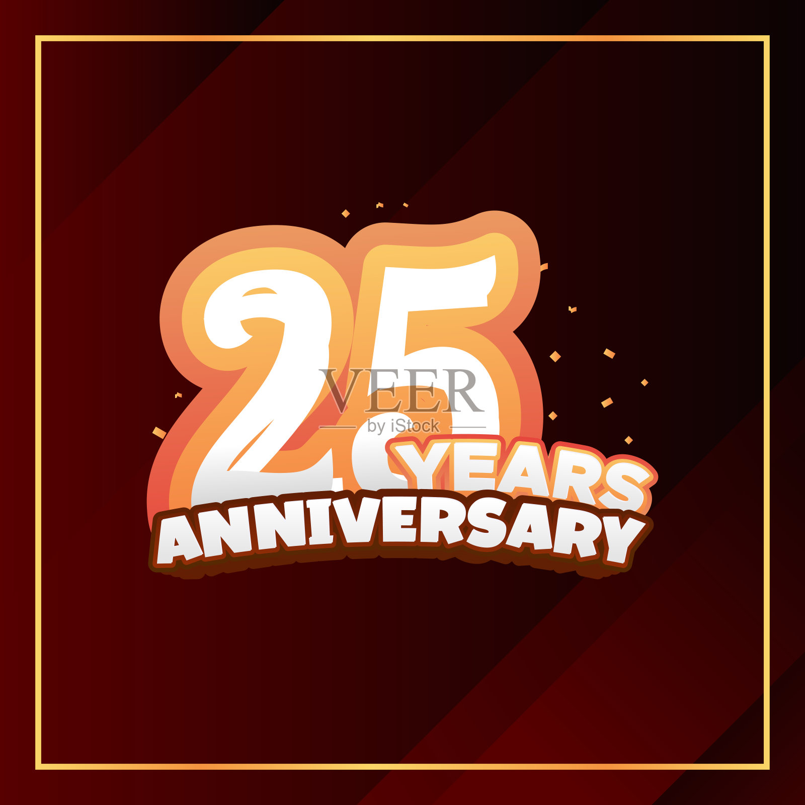 周年纪念数字矢量设计集合插画图片素材