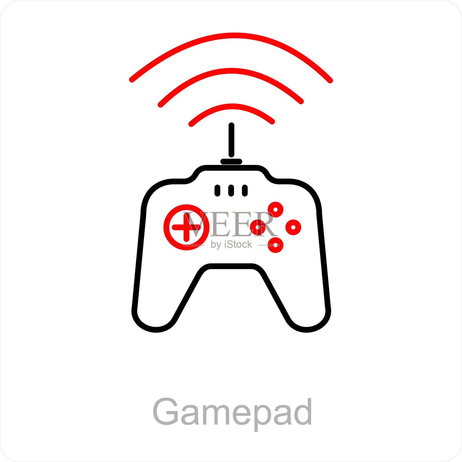 手柄插画图片素材