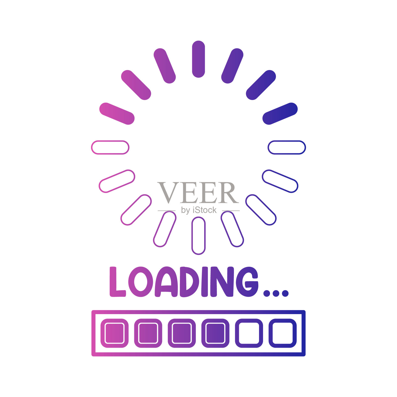 加载插画图片素材