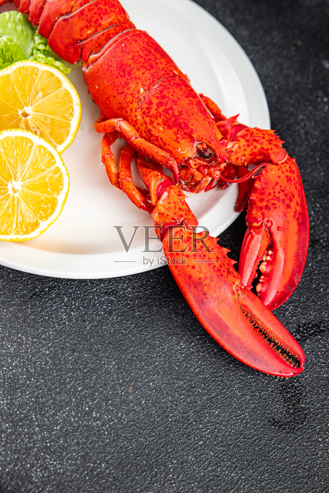 龙虾新鲜海鲜美味食用烹饪开胃菜餐食品小吃桌上复制空间食品照片摄影图片