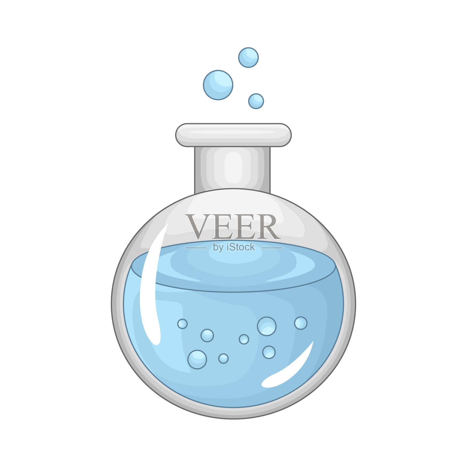 化学插画图片素材