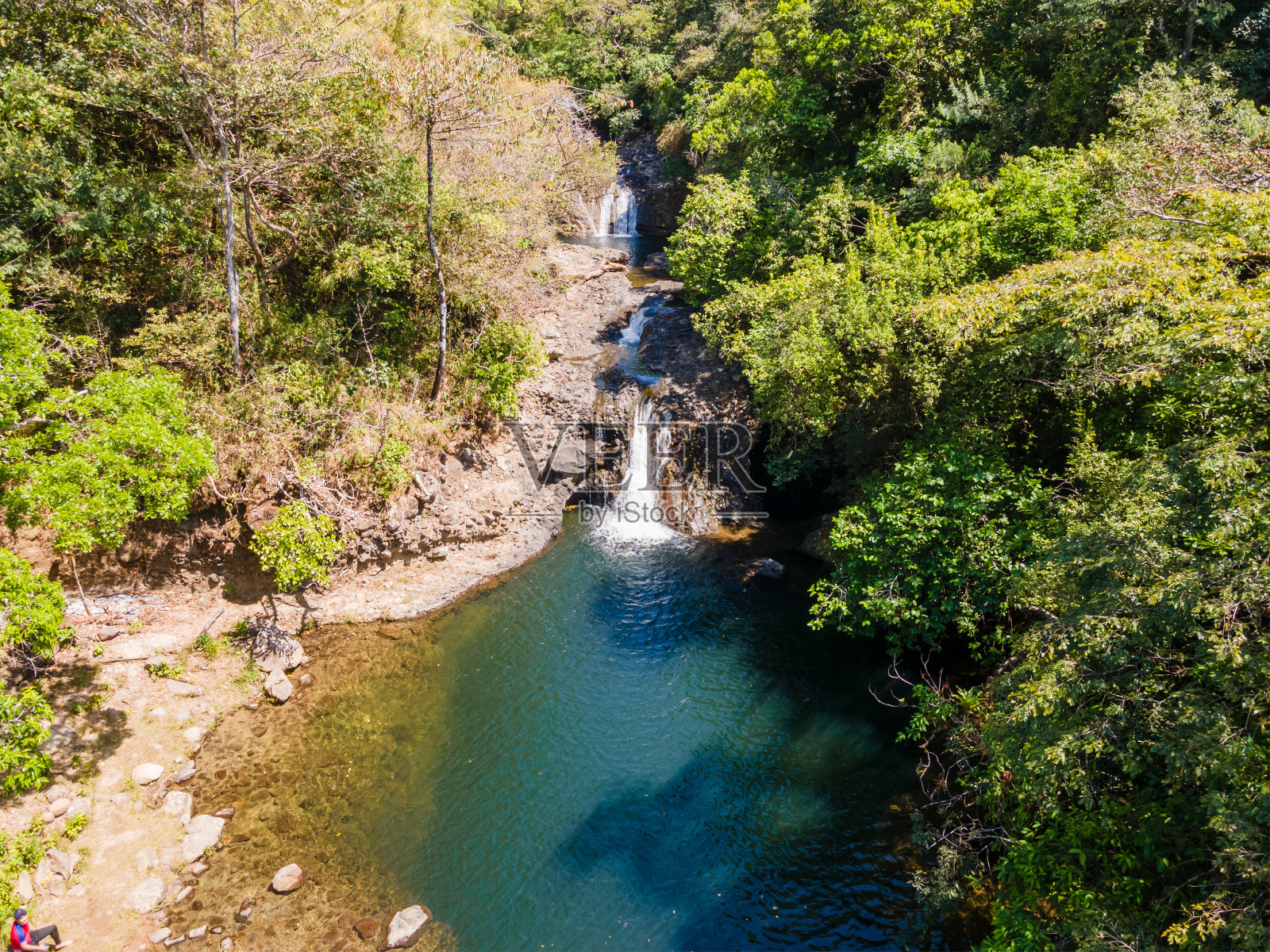 夏天的拉托尔图加瀑布照片摄影图片