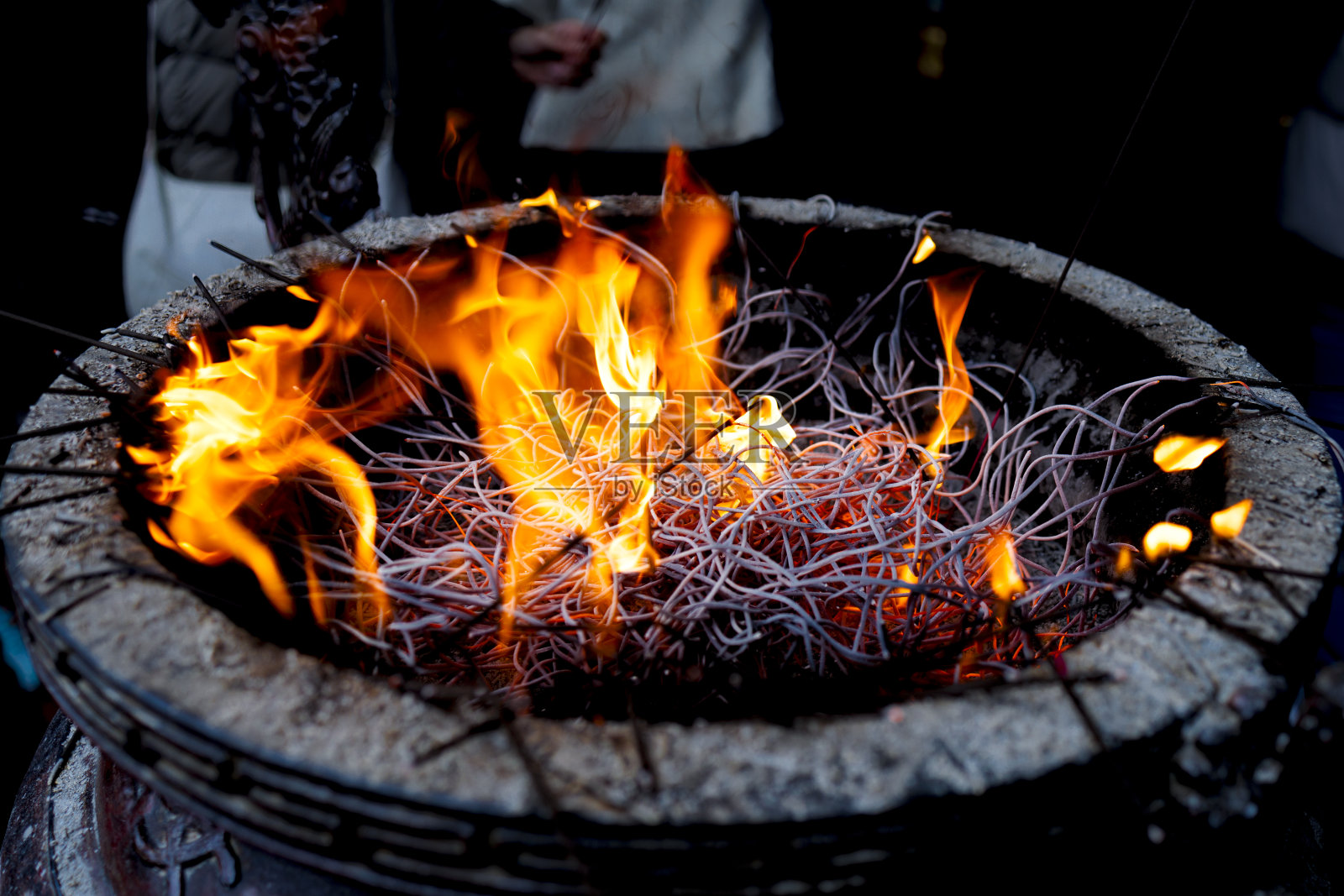 神圣的火焰照片摄影图片