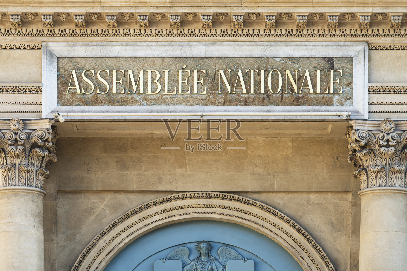 波旁宫，巴黎国民议会照片摄影图片