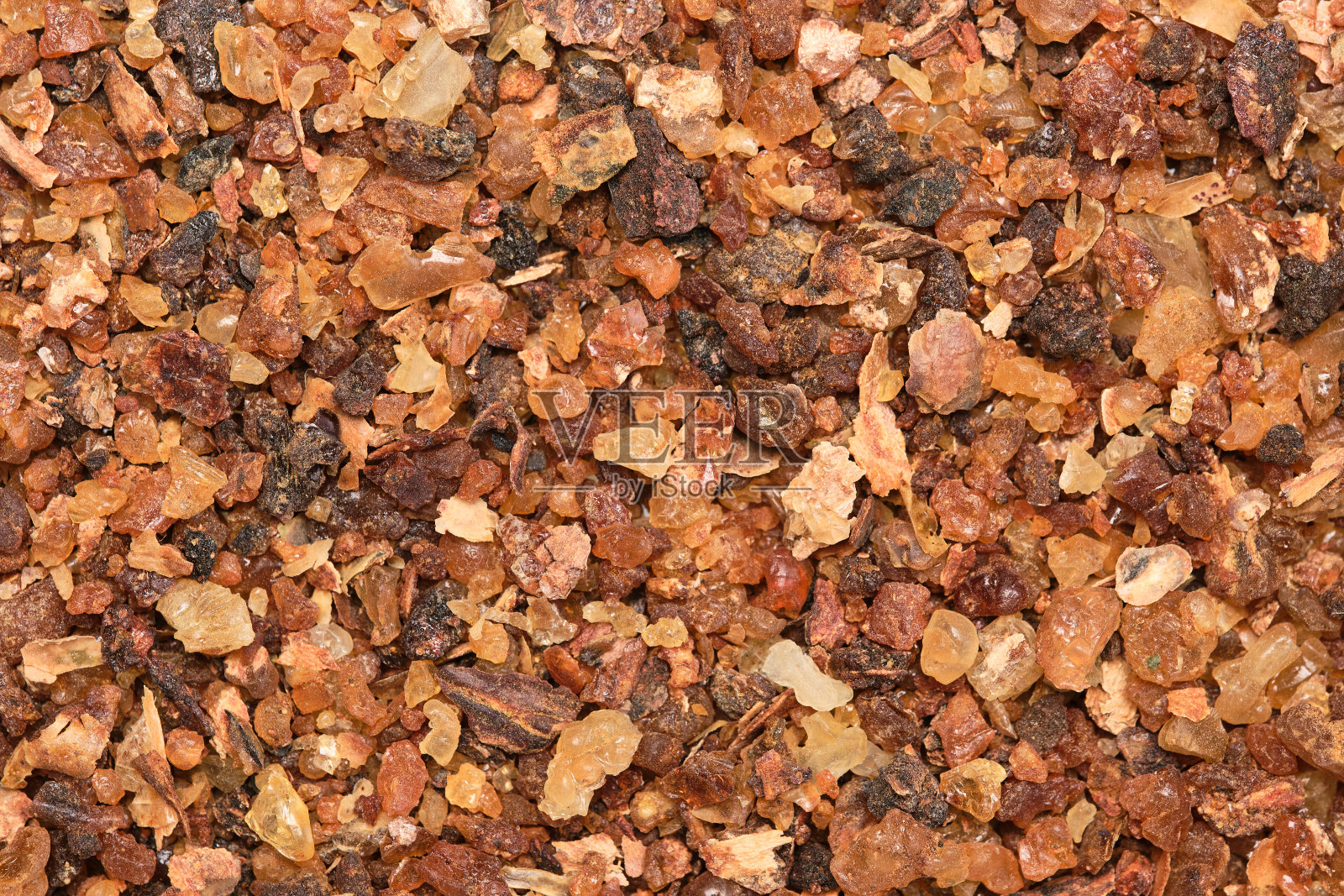 没药树脂(没药属)，一种树树脂照片摄影图片