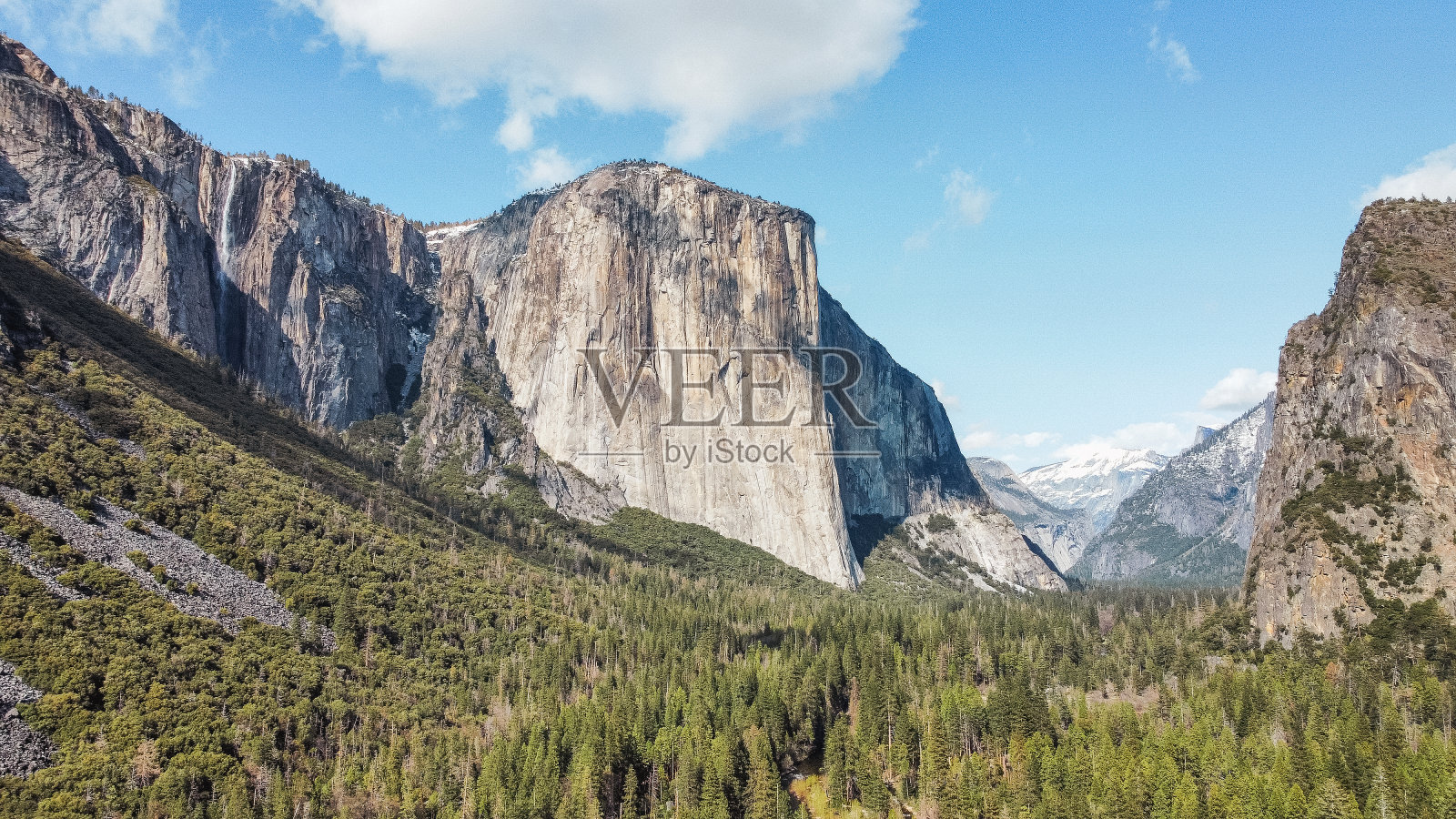 约塞米蒂国家公园山谷照片摄影图片