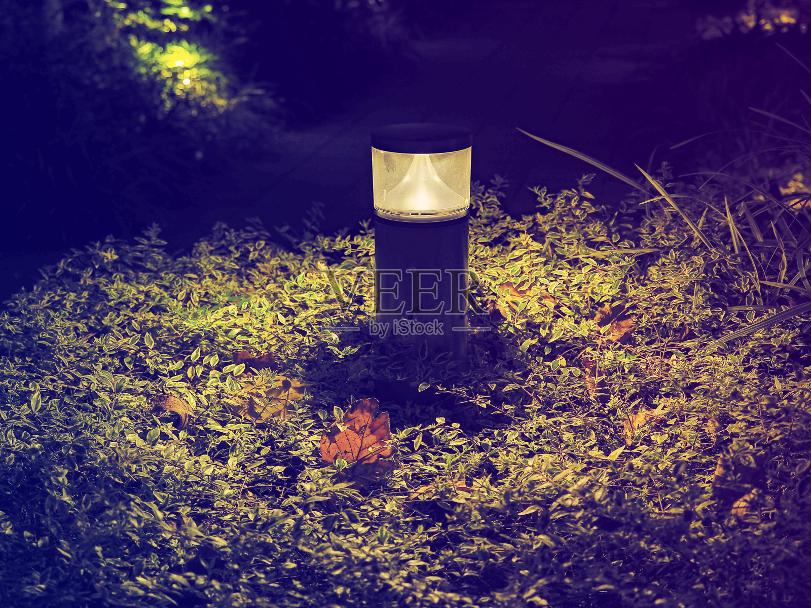 街道照明。照片摄影图片