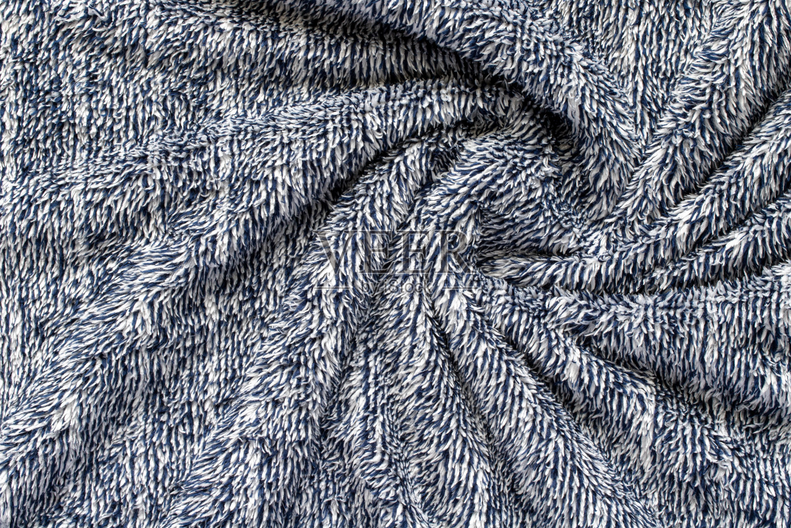 柔软的毛绒织物舒适的毛绒扔，旋涡毯照片摄影图片