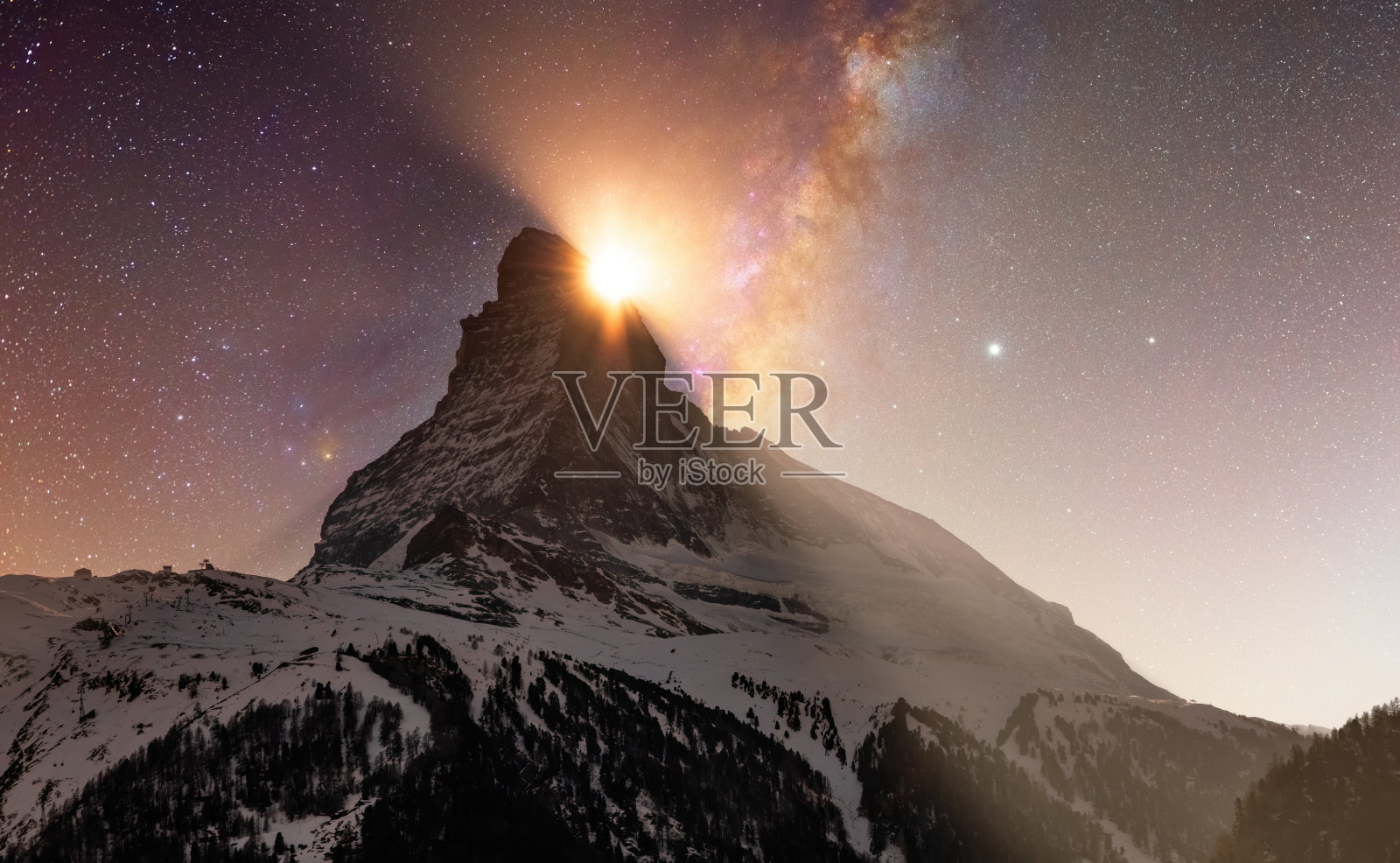 马特洪峰照片摄影图片