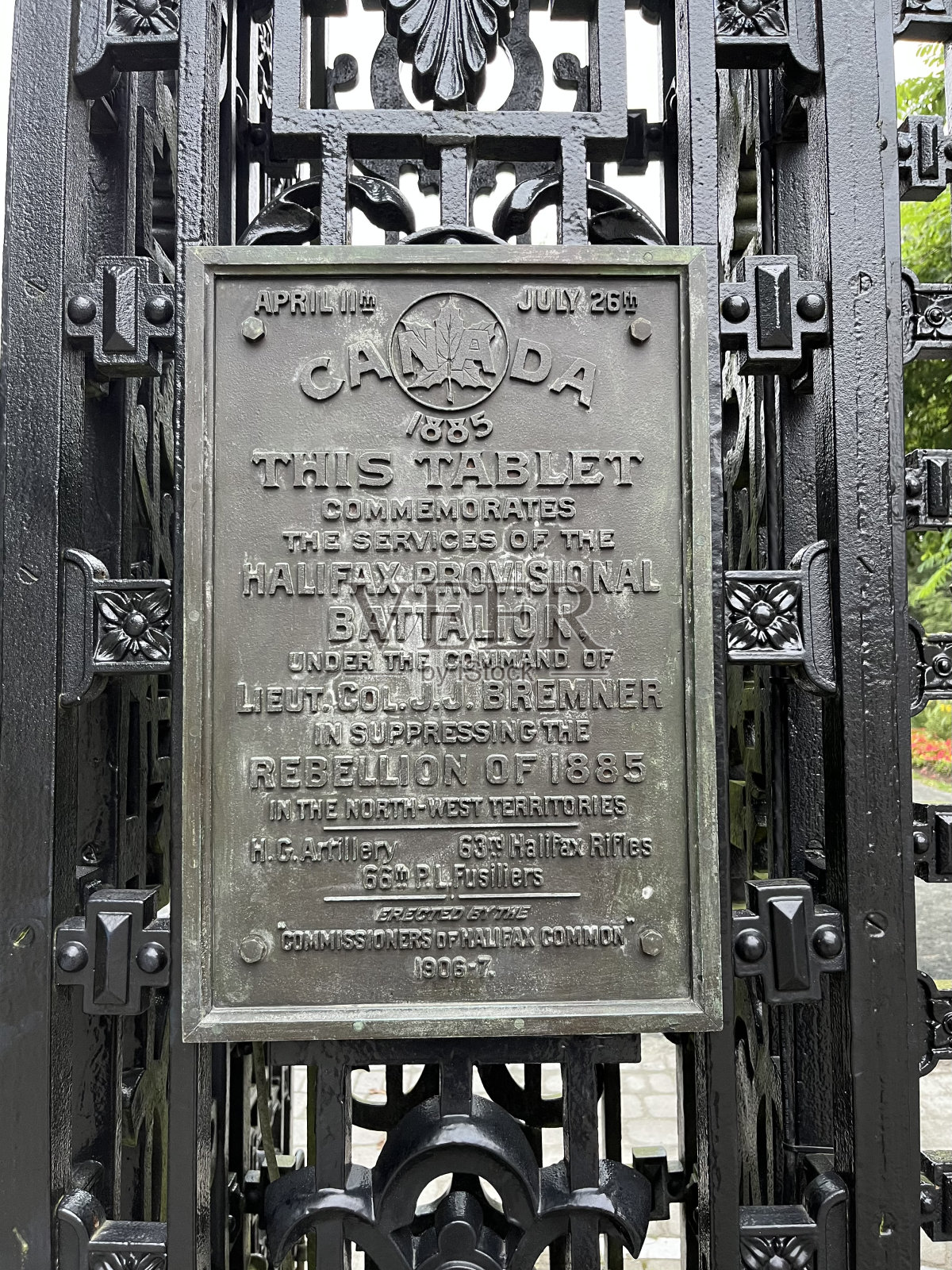 哈利法克斯公共花园照片摄影图片