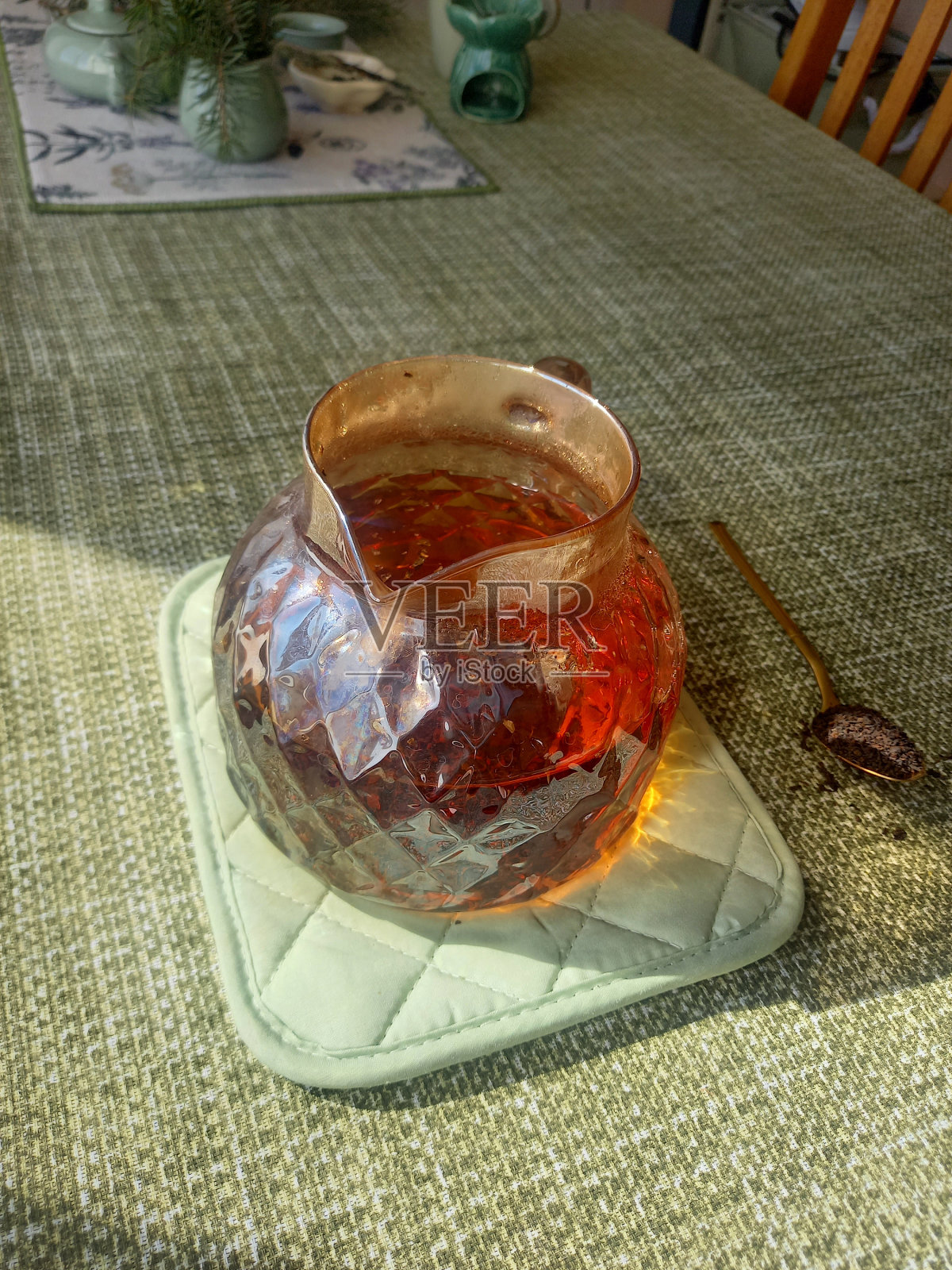 泡茶照片摄影图片