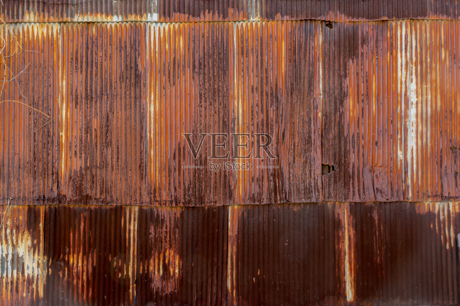 波纹金属纹理背景照片摄影图片