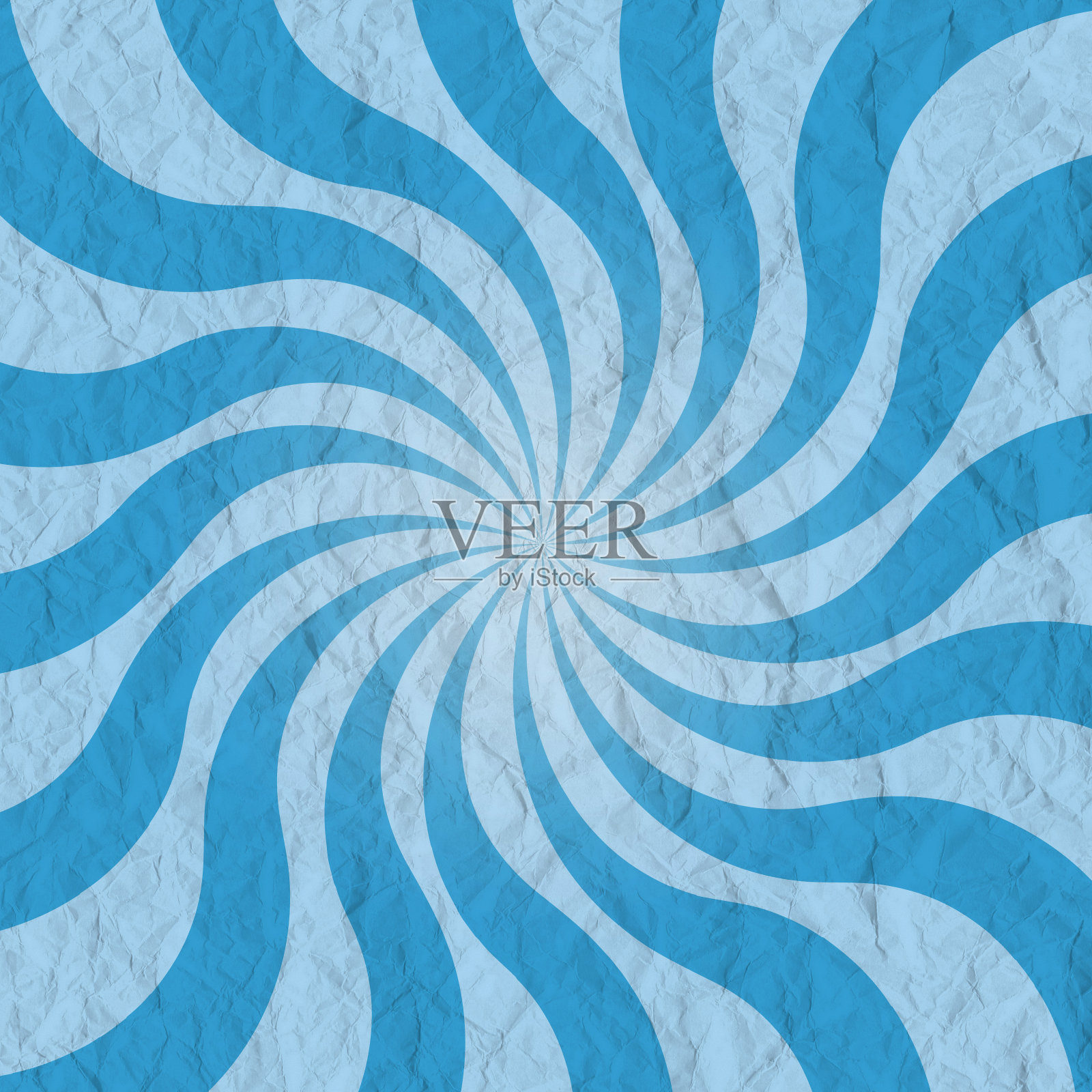 抽象的背景与阳光和皱巴巴的纸纹理。照片摄影图片