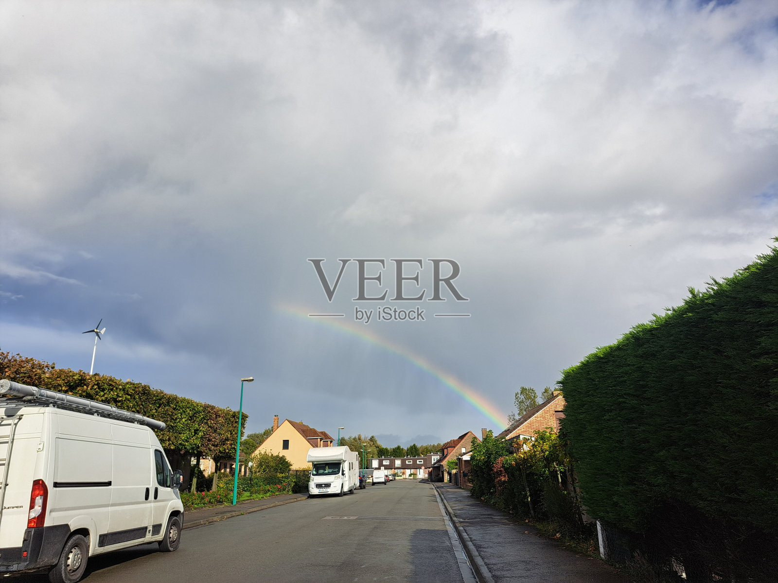 彩虹照片摄影图片