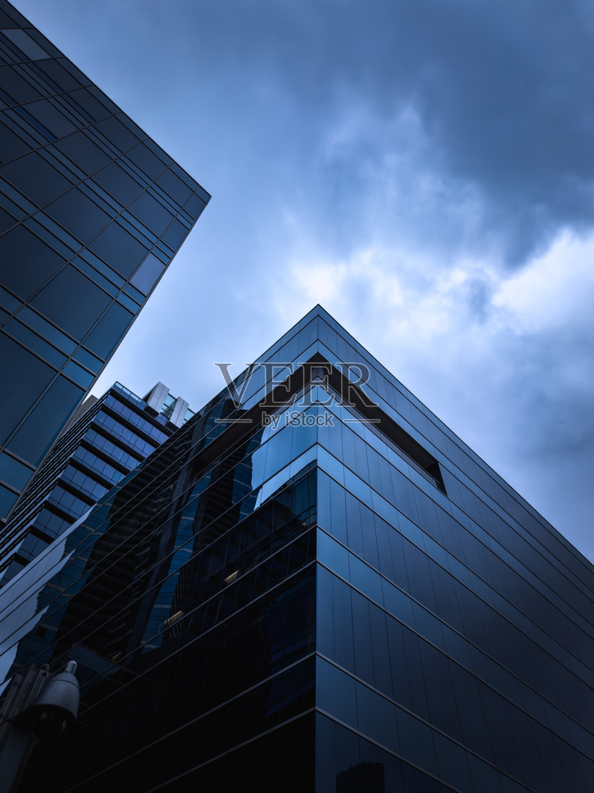 墨尔本的摩天大楼，高楼大厦。城市照片摄影图片