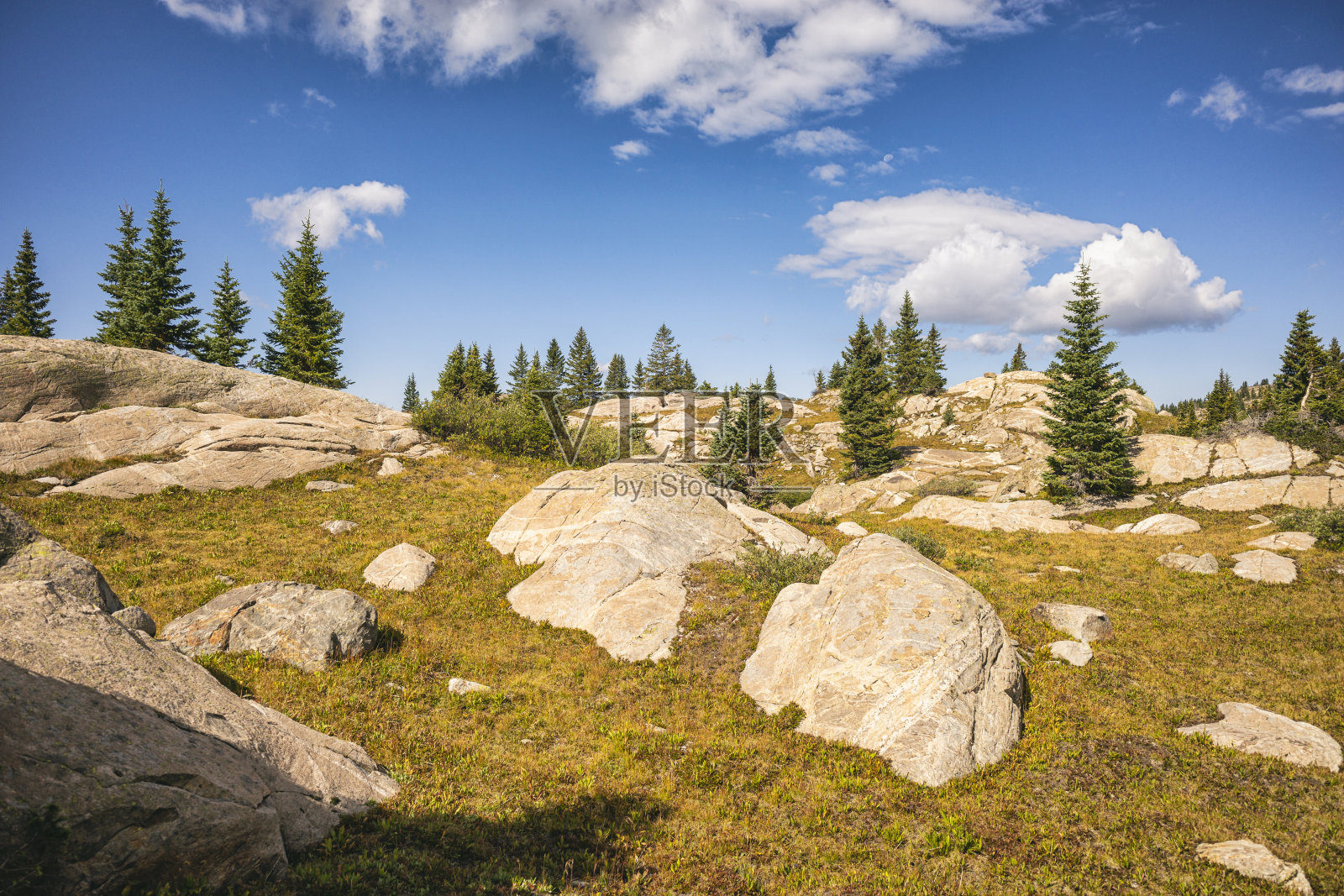 科罗拉多州圣十字荒野的岩石景观照片摄影图片
