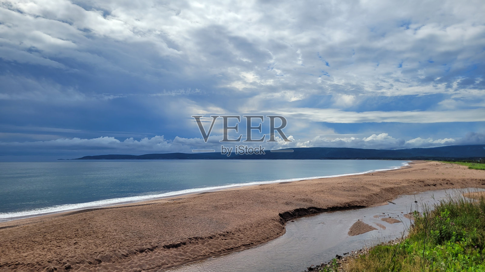 卡伯特登陆海滩(A)照片摄影图片