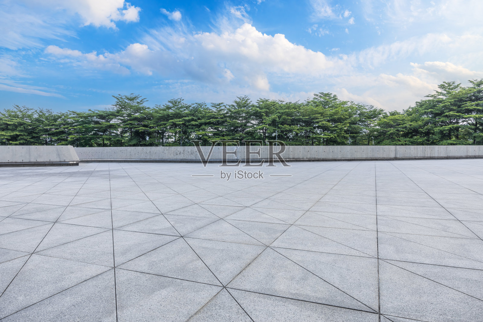 空旷的道路和树木的背景照片摄影图片