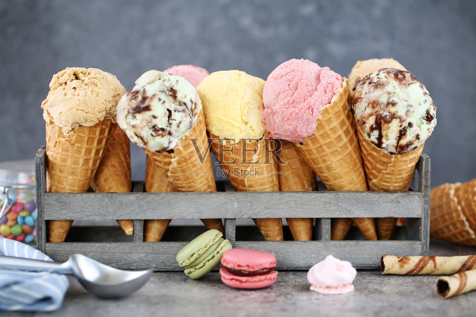 冰淇淋照片摄影图片