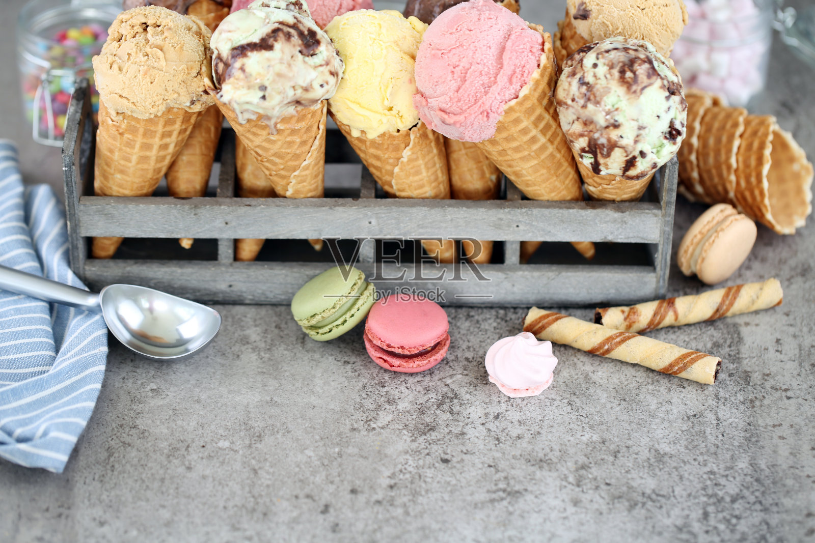 冰淇淋照片摄影图片